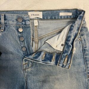 Frame straight jeans